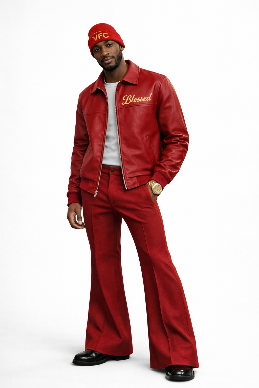 Custom Outfit Deposit – Jacket, Pants & Beanie
